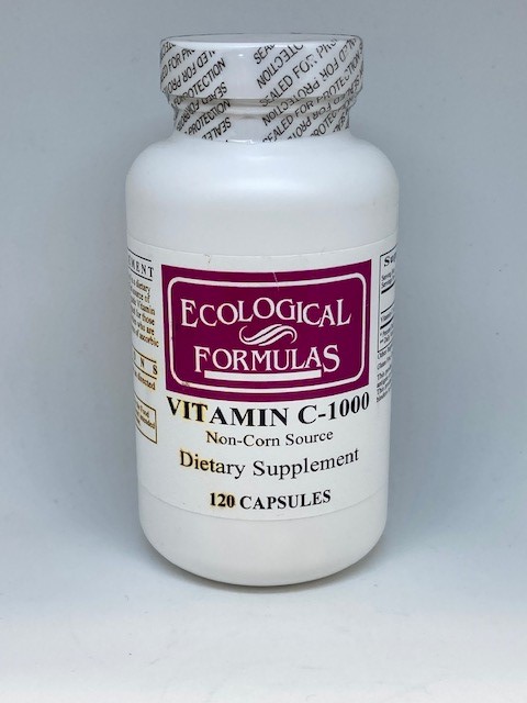 Ecological Formulas Vitamin C-1000 120 Capsules
